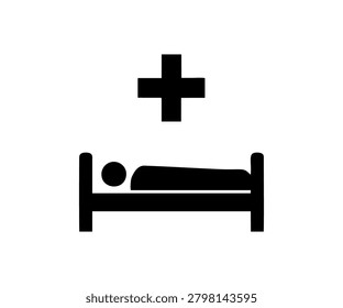 PF 002: Hospital sign vector design and illustration.


