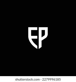 PF or FP abstract outstanding professional business awesome artistic branding company different colors illustration logo	