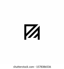 PF FP letters logo monogram