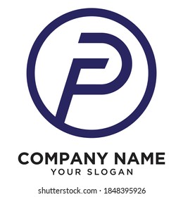 pf letter logo letter logo pf letter logo design
