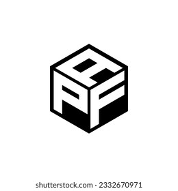 Diseño del logotipo de la letra PFA en la ilustración. Logo vector, diseños de caligrafía para logotipo, afiche, invitación, etc.