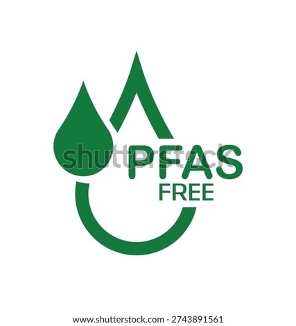 pfas free text information sign
