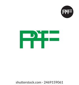 PFF Logo Letra Monograma Diseño