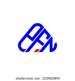 PFN letter logo creative design with vector graphic, PFN simple and modern logo.