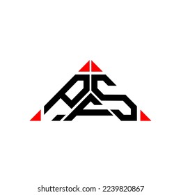 PFS letter logo creative design with vector graphic, PFS simple and modern logo.