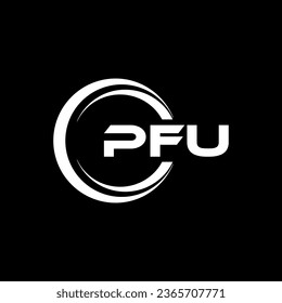PFU Letter Logo Design, Inspiration for a Unique Identity. Modern Elegance and Creative Design. Watermark Your Success with the Striking this Logo.