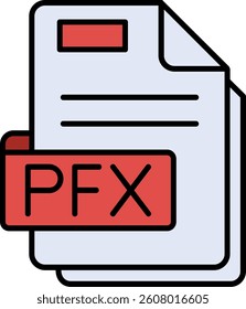 Pfx Line vector Icon Design