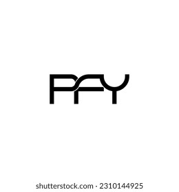 pita el diseño del logotipo del monograma de la letra inicial