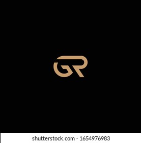 Diseños de letras PG o GP para logotipos e iconos
