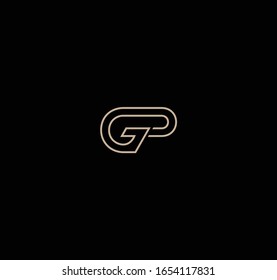 PG or GP logo and icon designs
