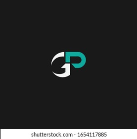 Logo de PG o GP y diseños de iconos