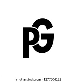 pg letter vector logo