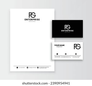 PG - Letterhead - Business Card