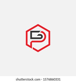 PG logo concept for business or brand