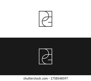 pg logo design vector format