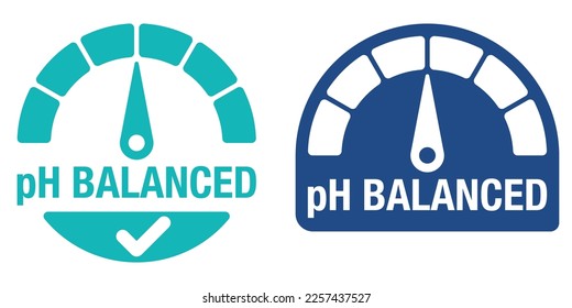 pH balanced sticker - for packaging of cosmetics and hygienic products. Optimal level of acidity and alkalinity