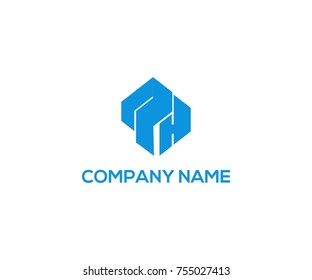 Ph Initial Lettering Logo Business Stock Vector (Royalty Free) 755027419