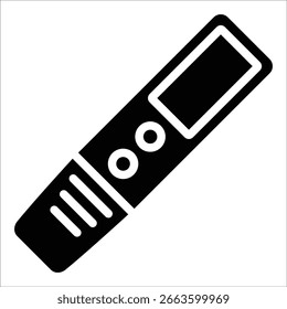 Elemento de icono de medidor de Ph para diseño