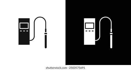 Ph Meter Icon line art vector