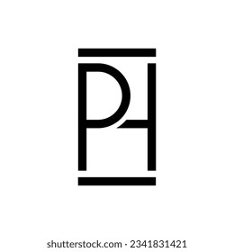 PH Diseño de logotipo mínimo y creativo