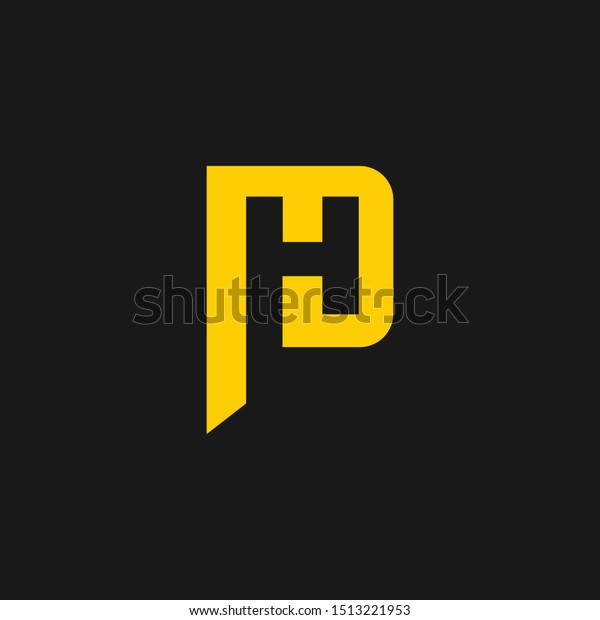 Ph P H Letter Alphabet Logo Stock Vector (Royalty Free) 1513221953