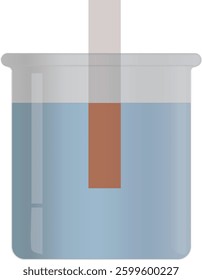 pH paper dipped in muriatic acid (HCl)