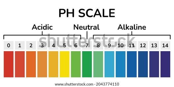 Ph Scale Diagram Icon Ph Scale Stock Vector (Royalty Free) 2043774110 ...