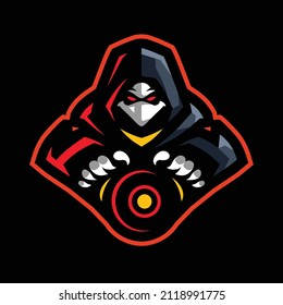 Phantom Mascot Gaming Logo Template