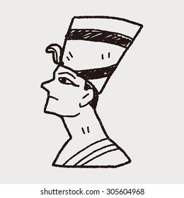pharaoh doodle