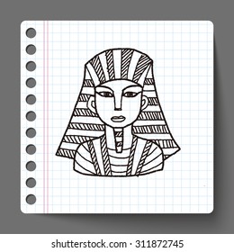 pharaoh doodle