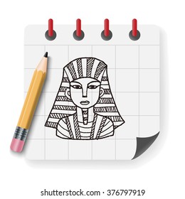 pharaoh doodle