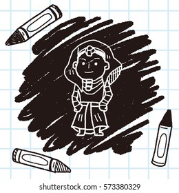 pharaoh doodle