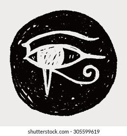 pharaoh eye doodle