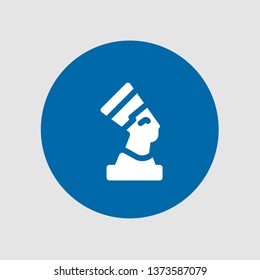  Pharaoh icon. Editable  Pharaoh icon for web or mobile.
