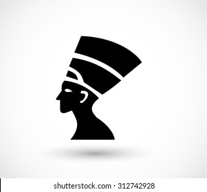 Pharaoh icon vector