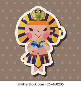 pharaoh theme elements vector,eps