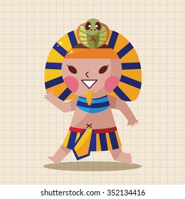 pharaoh theme elements vector,eps