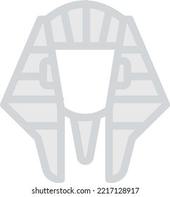 pharaoh  Vector illustration on a transparent background. Premium quality symbols. Line Color vector icons for concept and graphic design.