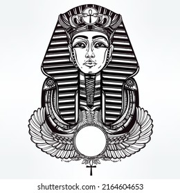 pharaohs creative tattoo art design