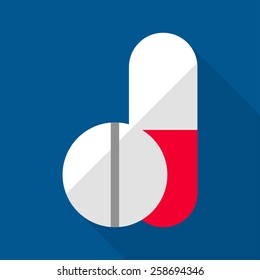 Pharmaceutical drug icon