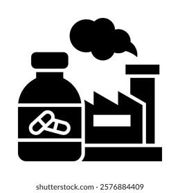 Pharmaceutical Icon Element For Design