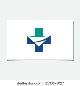 PHARMACEUTICAL LOGO DESIGN WITH INITIAL V