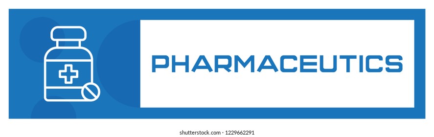 Pharmaceutics Icon Concept
