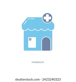 
pharmachy concept line icon. Simple element illustration. pharmachy concept outline symbol design.