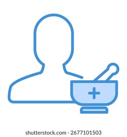 Pharmacist Icon Element For Design