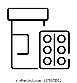 Pharmakologie Modernes Design, Vektorgrafik