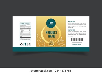 Pharmacy Bottle label design label Template 