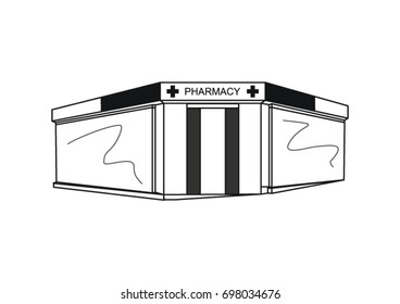 316 Pharmacy store sketch Stock Vectors, Images & Vector Art | Shutterstock