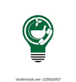 Pharmacy call vector logo design template. Pharmacy sign with phone call emergency logo icon vector template.