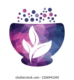 Pharmacy Concept Logo Design. Organic Medicine compony logo. 